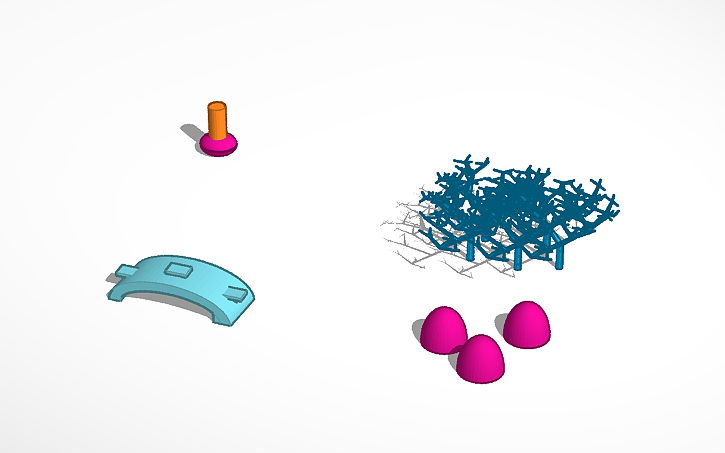 3D design obstacles for board game | Tinkercad