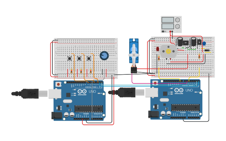 Circuit design Lab Activity 7 - Tinkercad