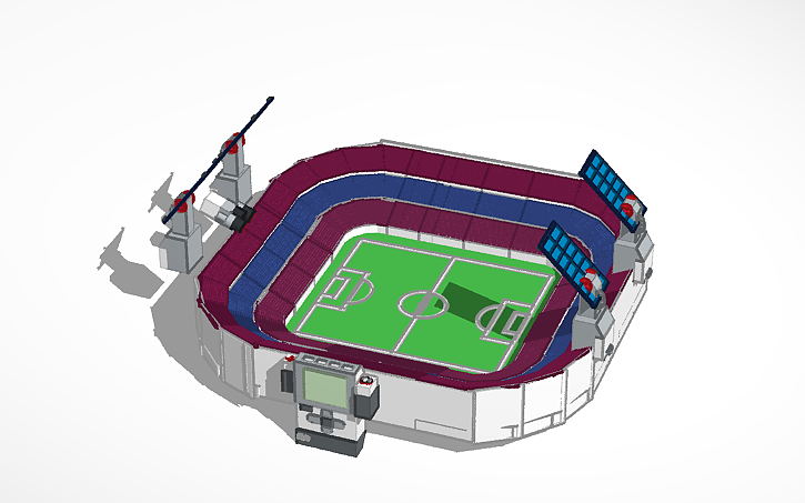 3D design Smart Saudi Stadium - Tinkercad