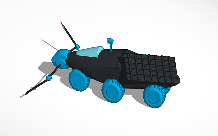 3D design Rover - Louis et Diego - Tinkercad