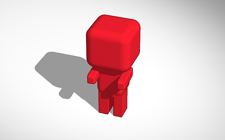 3D design Mini person - Tinkercad