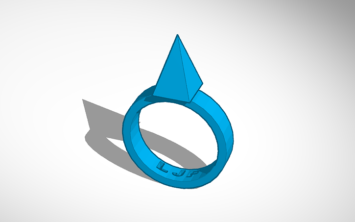 3D design Ring Laurel | Tinkercad