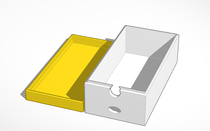 3D design Bigger door box - Tinkercad