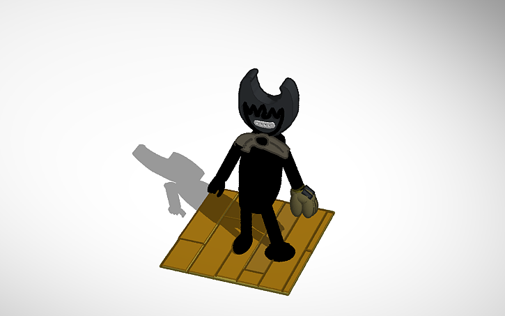 3d Design Bendy And ınk The Machine ınk Bendy Tinkercad 8795