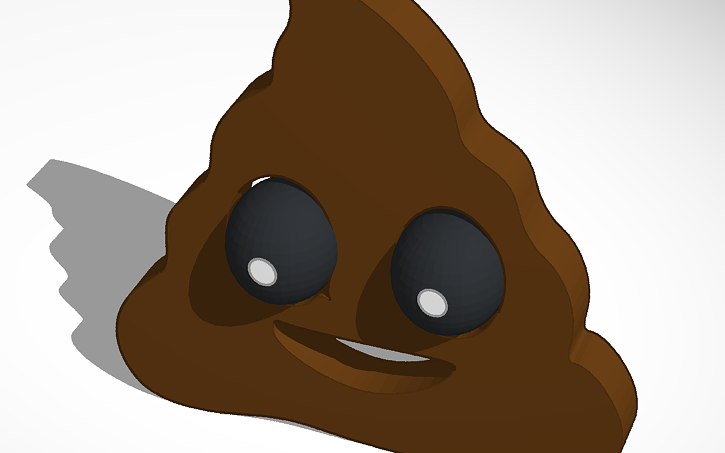 Copy Of Emoji Caca Tinkercad Copy Of Emoji Caca Tinkercad