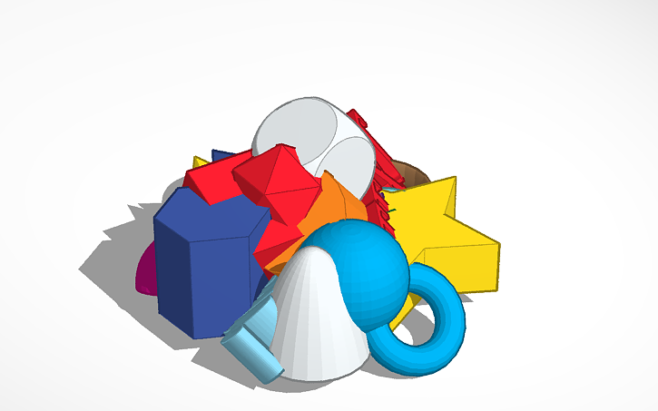 3D design Random Pile of stuff | Tinkercad