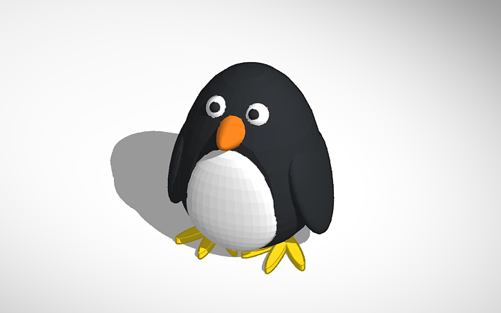 3D design Pingüino de Karen Mina - Tinkercad