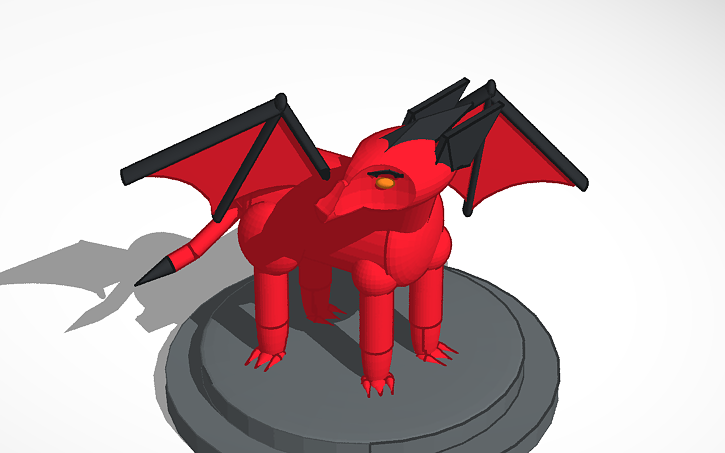 3D design Copy of Chess Dragon Knight | Tinkercad