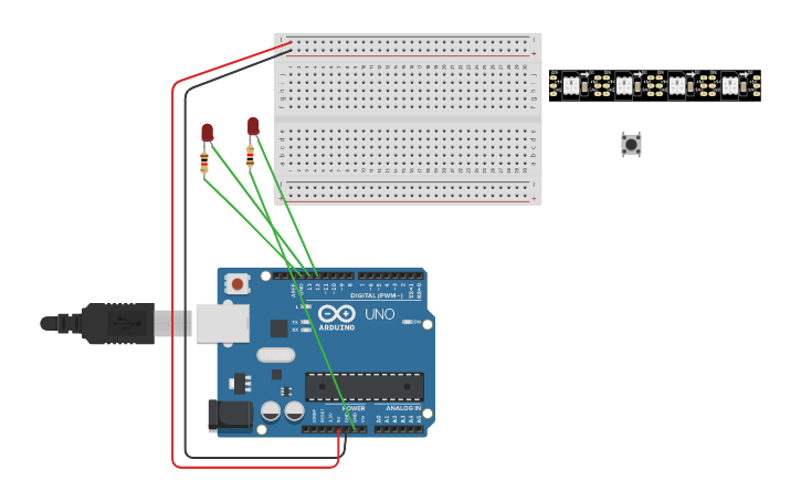 Circuit Design Blinking Two Leds Tinkercad 1378