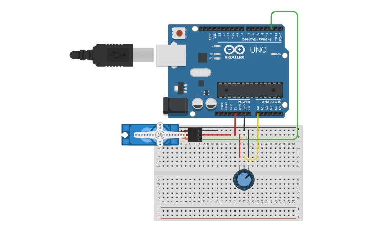 Circuit design Exercícos 15 - atividade 3 - Tinkercad