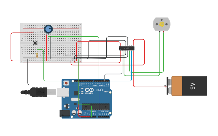 Circuit design Encoders | Tinkercad