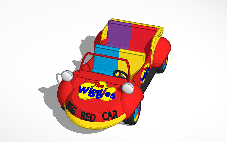 The Big Red Car by Thomas the Tank Engine and Friends (remix) | Tinkercad The Big Red Car by Thomas the Tank Engine and Friends (remix) | Tinkercad