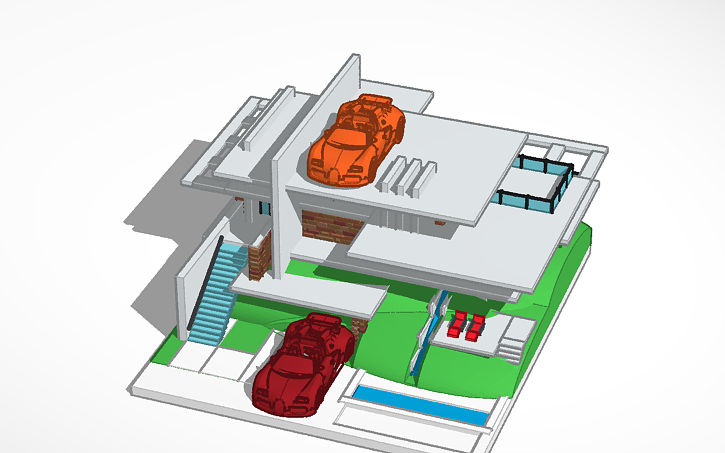 Modern House Tinkercad