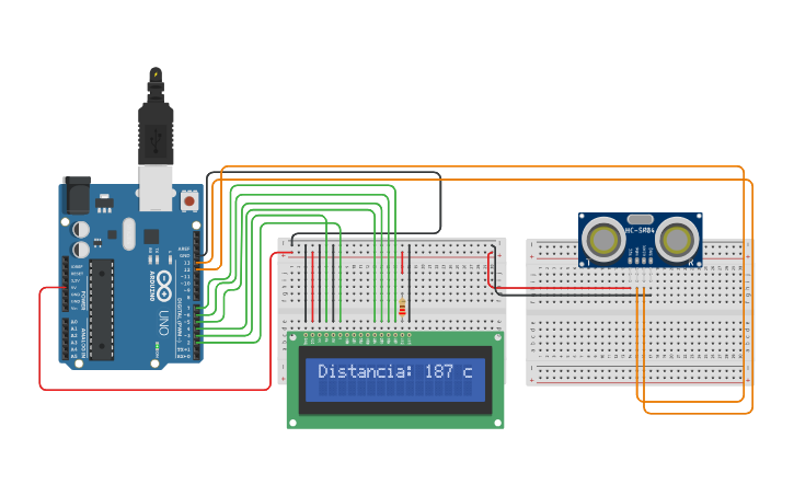 Circuit design P3. SENSOR - Tinkercad