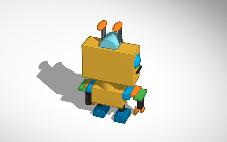 3D design Robot - Tinkercad