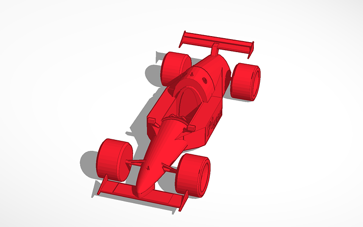 3D design Ferda's F1 - Tinkercad