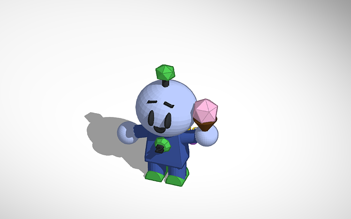 Bebbo The Robot From Roblox Shibo Version Tinkercad