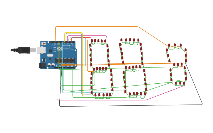 Circuit design semana 28 29 | Tinkercad