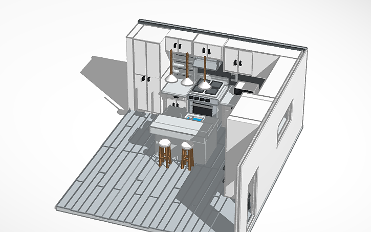 3D design Kitchen | Tinkercad