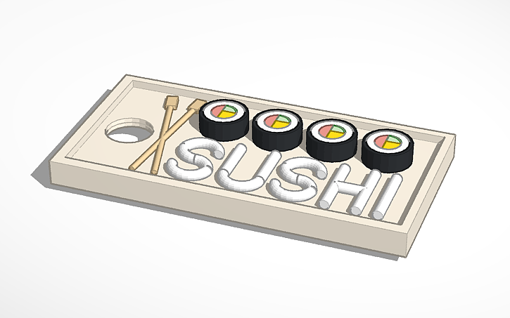 3D Design Name Plate Tinkercad