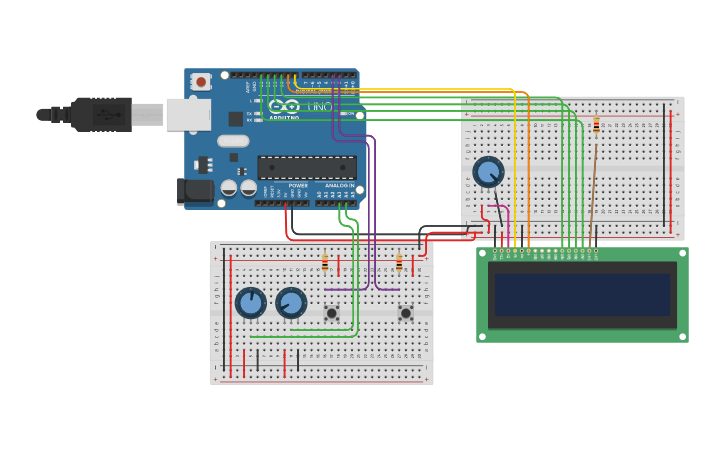Circuit design Ejercicio 9 DSE | Tinkercad