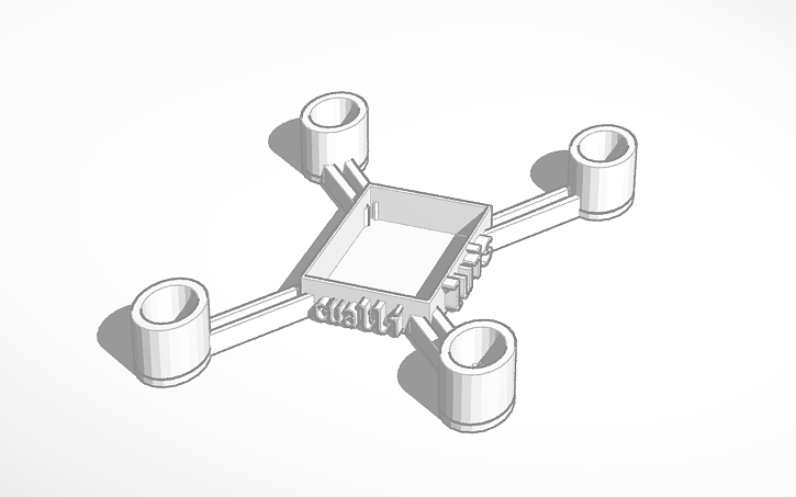 3D design Drone - Tinkercad