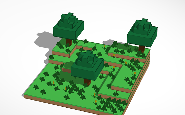 3D design Minecraft 1 - Tinkercad