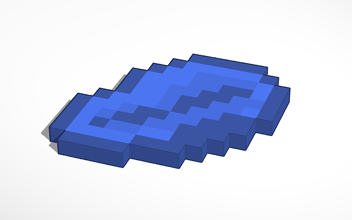 Minecraft Lapis Lazuli Tinkercad