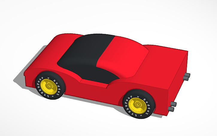 3D design Race car - Tinkercad