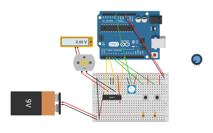 Circuit design Project 10 | Tinkercad
