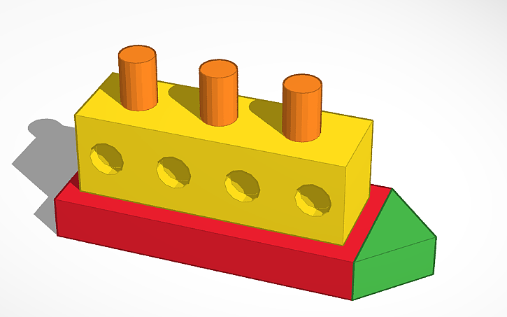 3D design Barco | Tinkercad