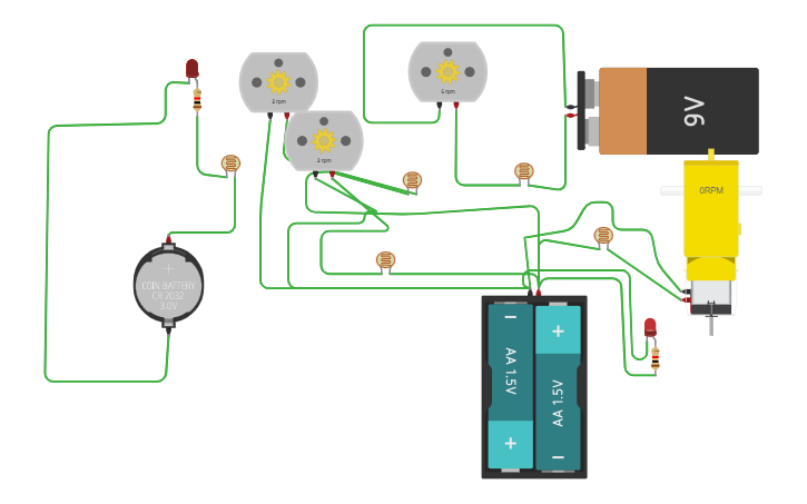 Circuit design SPEED CHANGE - Tinkercad