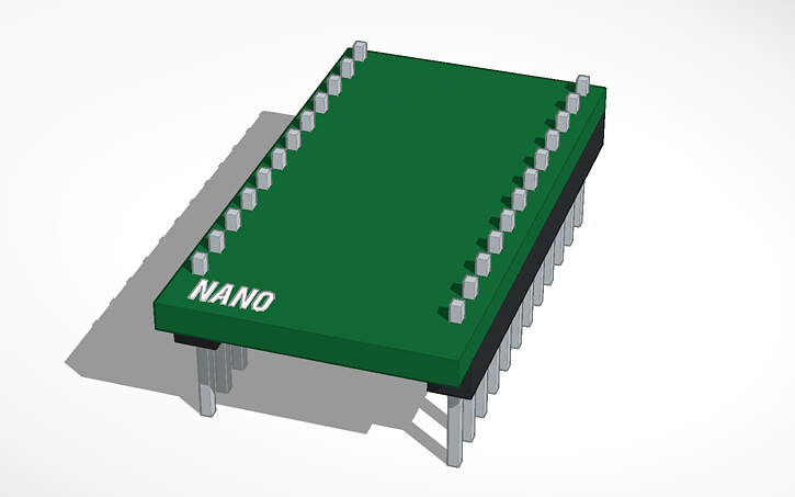 3D design Arduino Pro Mini Sketch - Tinkercad