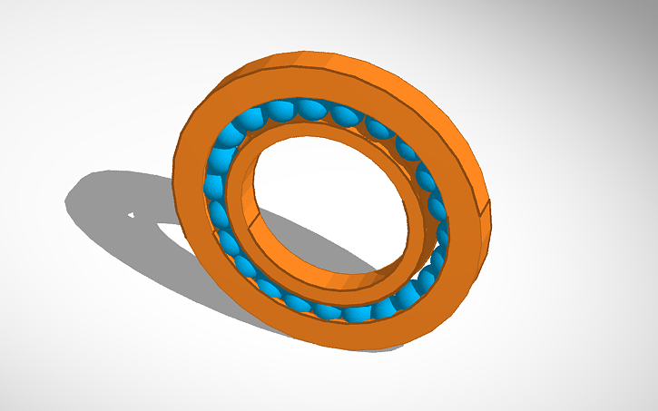 3D design Bearings-1 - Tinkercad