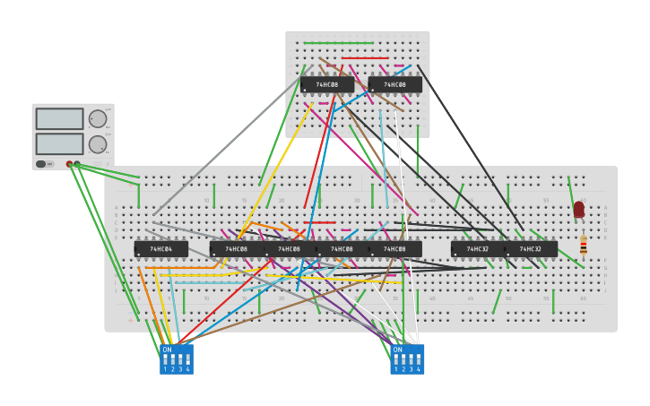 Circuit design Lab 9 | Tinkercad