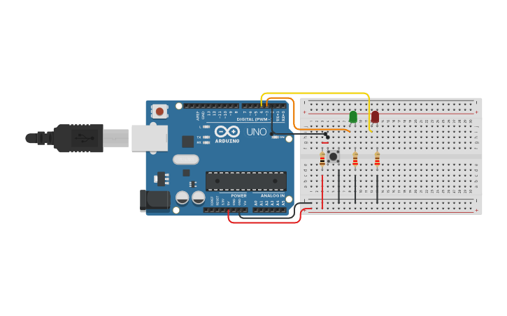 Circuit design CONTEO - SENSOR INFRAROJO - Tinkercad