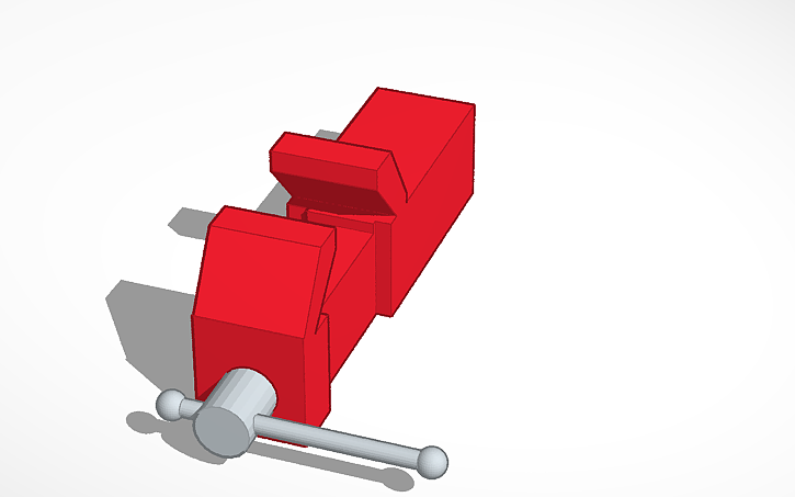 3D design vice - Tinkercad