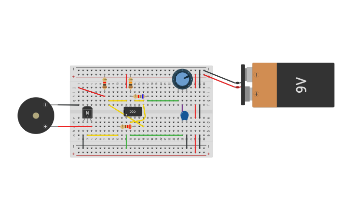 Circuit design AMPLIFICADOR DE SONIDO - Tinkercad