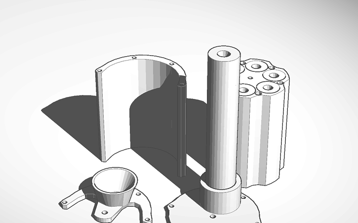 3D design bb blowgun print ready | Tinkercad