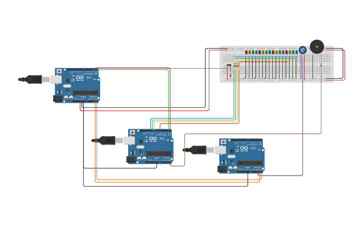 Circuit design Tema2PC | Tinkercad