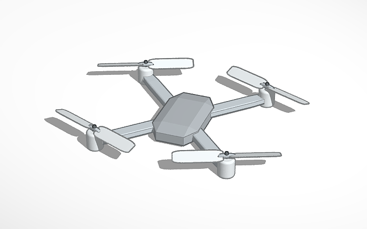 3D design Drone - Tinkercad