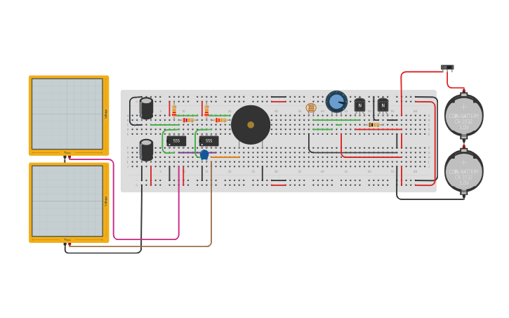 Electronic Cricket Circuit Diagram