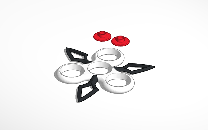 3D design Fidget Spinner - Tinkercad