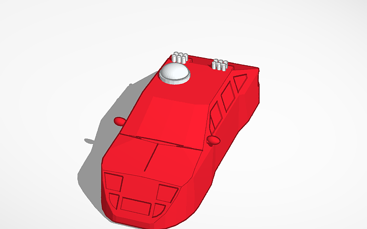 Dominator 2 Front 3D design TVN Dominator 2 - Tinkercad