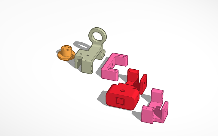 3D design 20kg servo brackets | Tinkercad