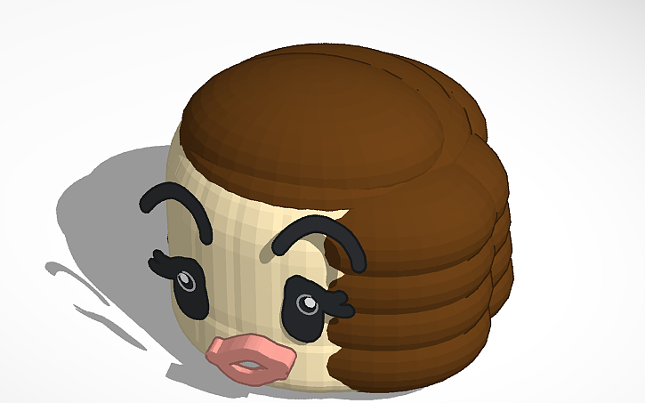3D design head | Tinkercad
