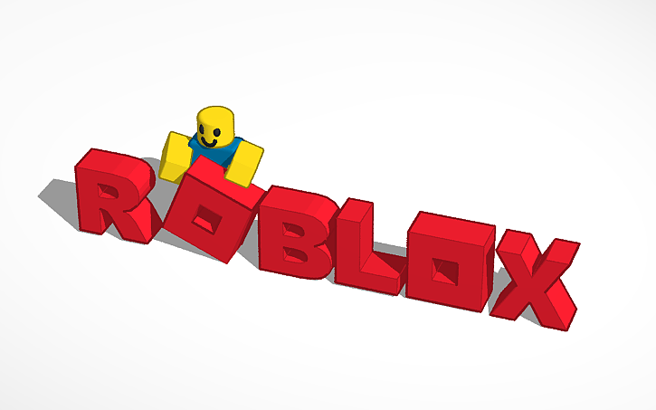 Roblox Logo Tinkercad - roblox logo design