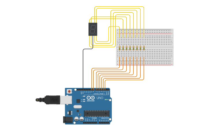 Circuit design 10) UART | Tinkercad