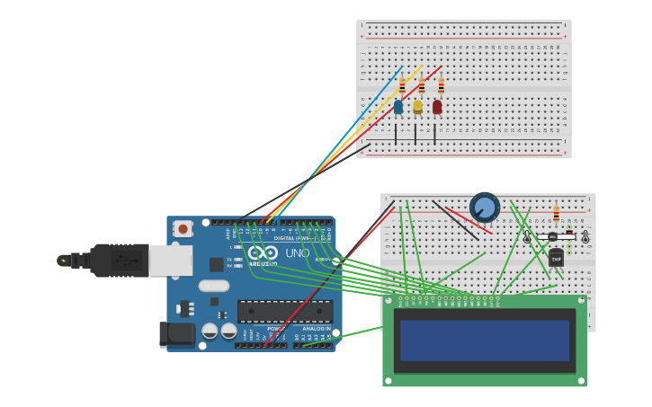 Circuit design Final of Temperature Sensor display with LCD in arduino ...