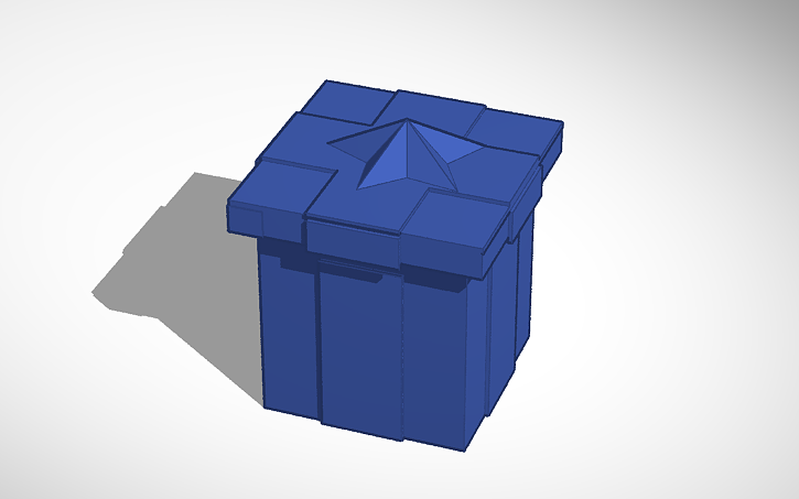 3D design Gift Box - Tinkercad